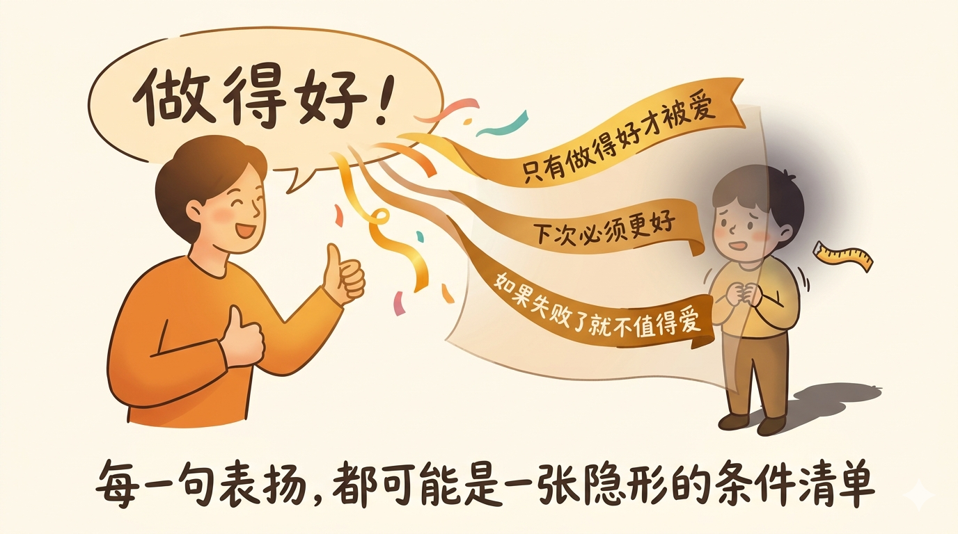 表扬的隐藏信息