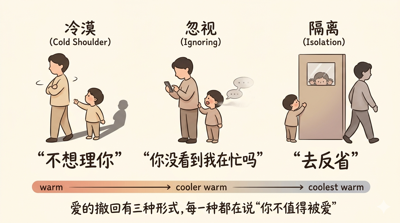 撤爱的三种形式