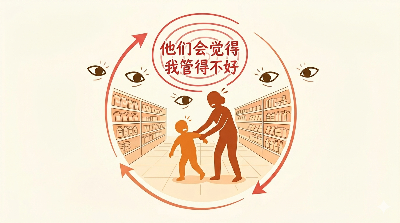 害怕被评价的恶性循环——公共场合的控制旋涡