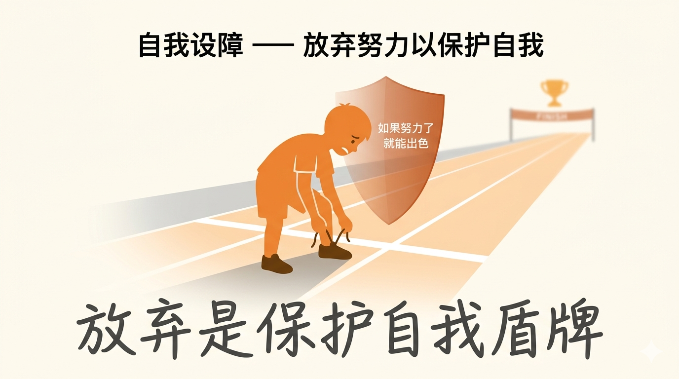 自我设障——放弃努力以保护自我