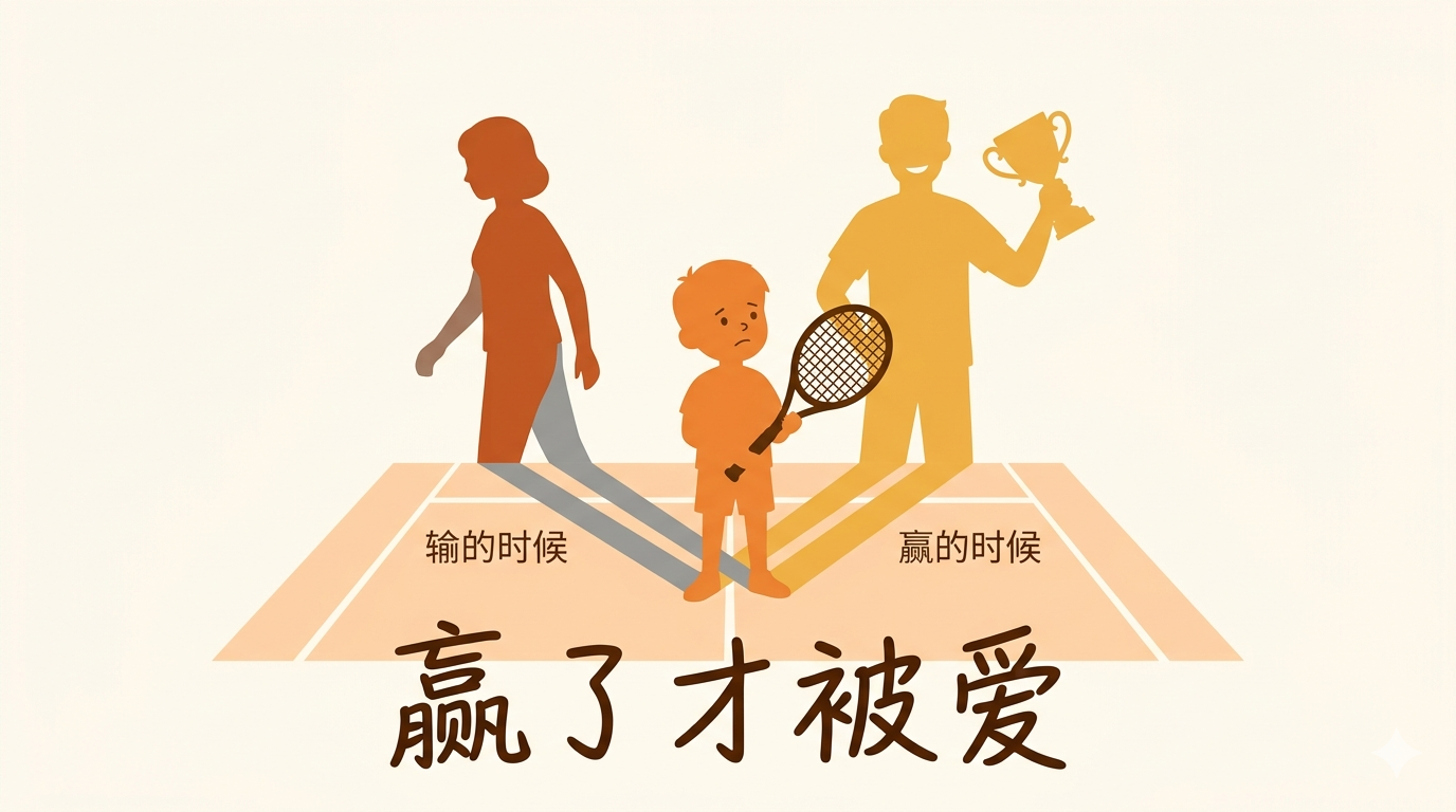 体育中的有条件之爱——赢了才被爱