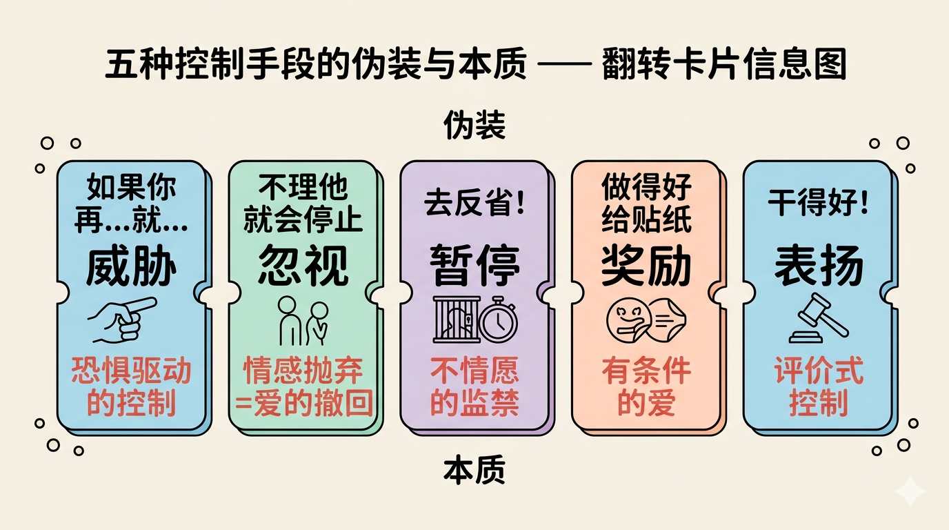 五种控制手段的伪装与本质