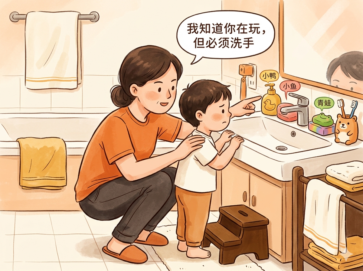 温和坚定——在必须做的事中给予选择